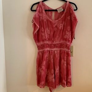 Free People Pink Romper